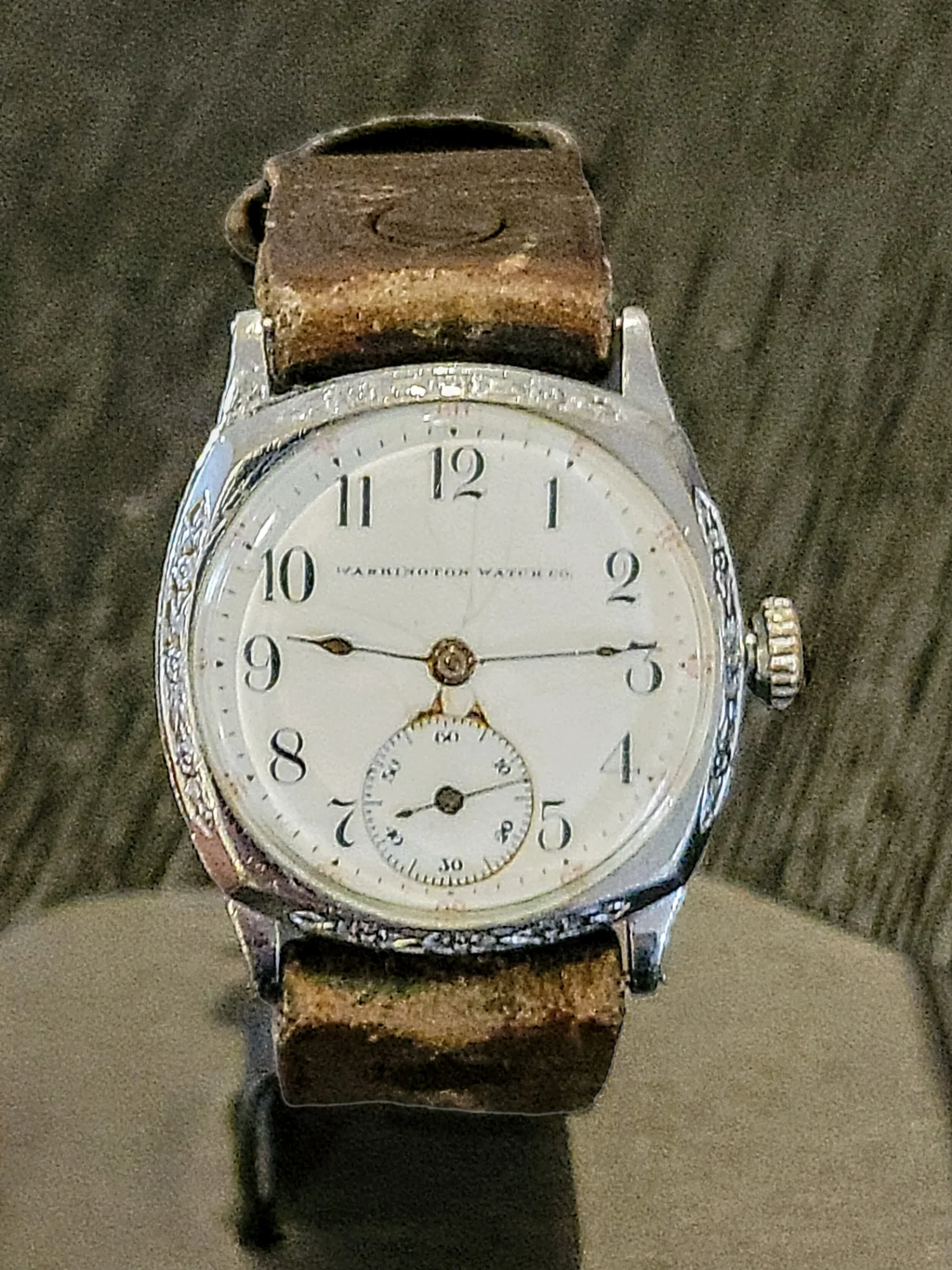 1914 WASHINGTON Wristwatch By Illinois Watch Co. Grade 35 U.S.A. - Image 5