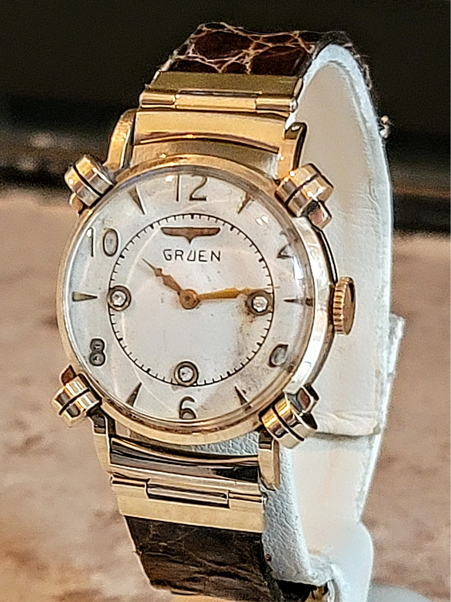 1924 GRUEN Guild Wristwatch 15 Jewels Cal. 153 Swiss - Image 4