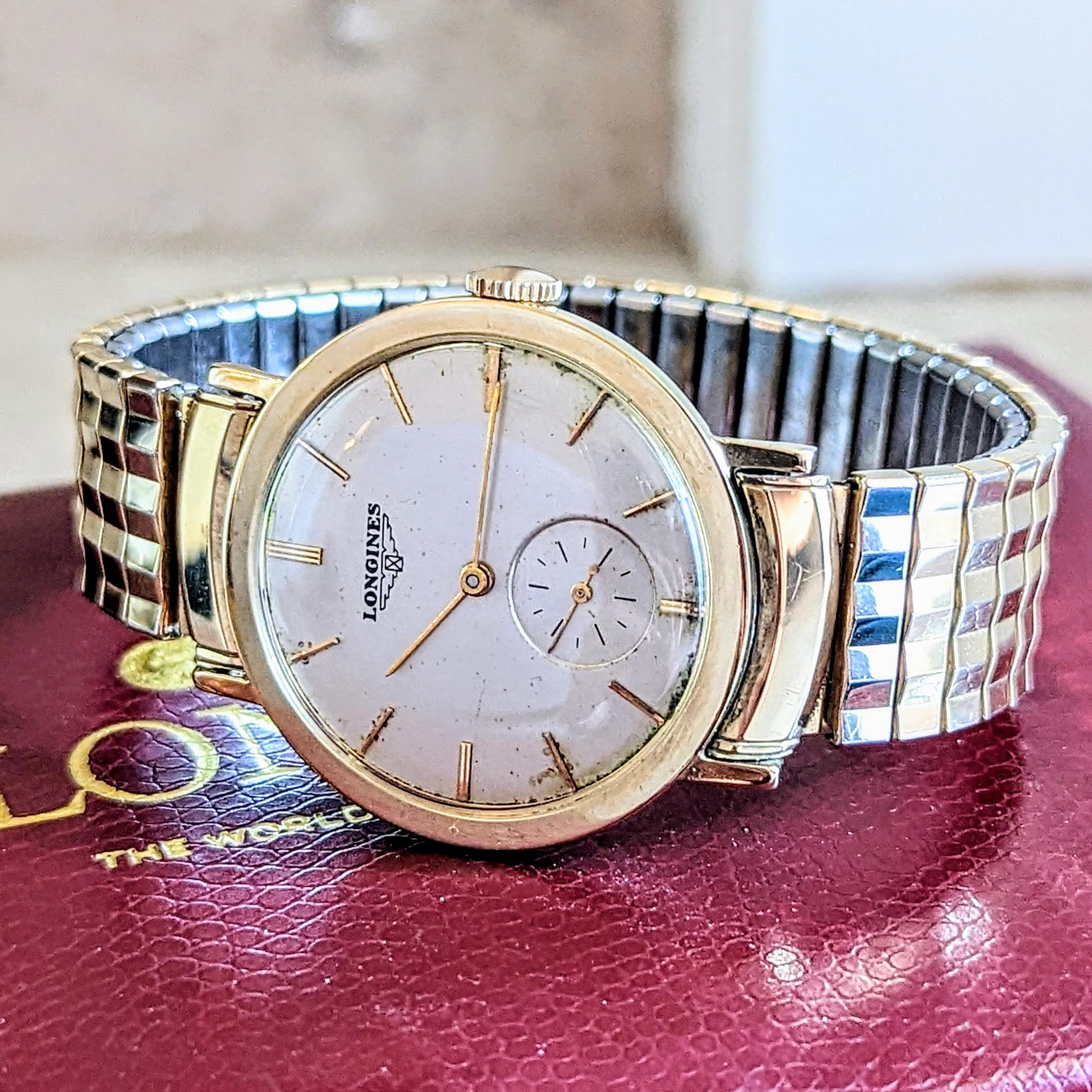 LONGINES Watch Cal 22L 17 Jewels 14K GOLD Vintage Swiss Wristwatch - Image 7