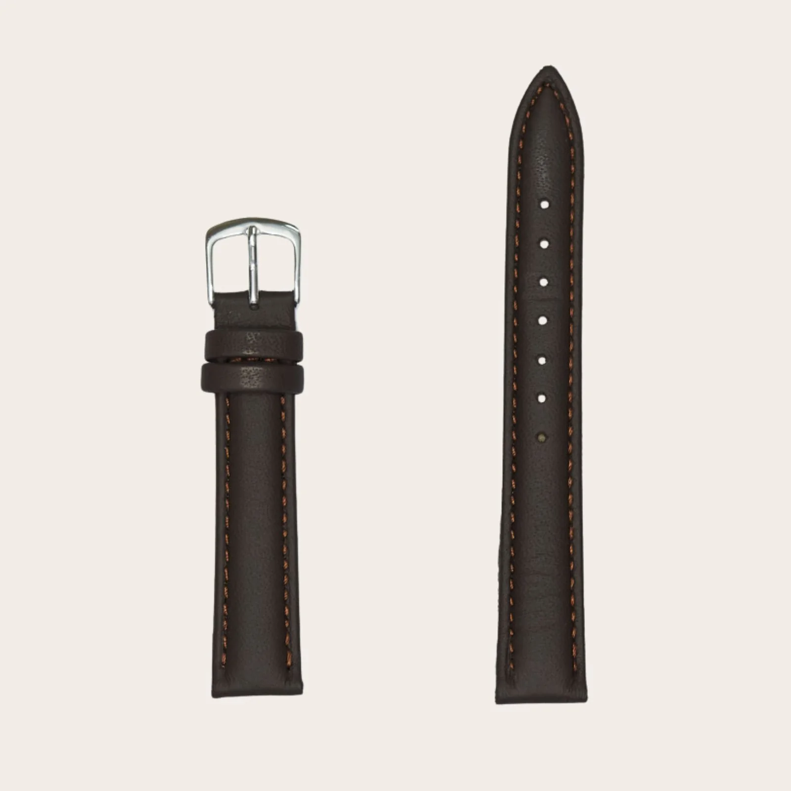 MS714 - Genuine Calfskin Leather - Hadley Roma Watch Strap - Image 3